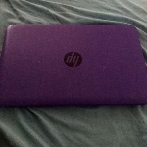 Purple hp laptop
